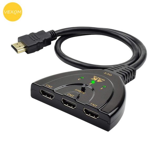audio cables & connectors vexom 4k*2k 3d mini 3 port -compatible switcher splitter adapter1080p in 1 out hub for dvd hdtv xbox ps3 ps4
audio cables & connectors vexom 4k*2k 3d mini 3 port -compatible switcher splitter adapter1080p in 1 out hub for dvd hdtv xbox ps3 ps4