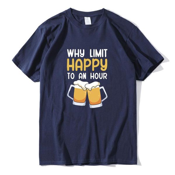 men's t-shirts t-shirt why limit happy to an hour funny beer print vintage party casual comfortable 100% cotton short sleeve tee top, White;black
men's t-shirts t-shirt why limit happy to an hour funny beer print vintage party casual comfortable 100% cotton short sleeve tee top, White;black