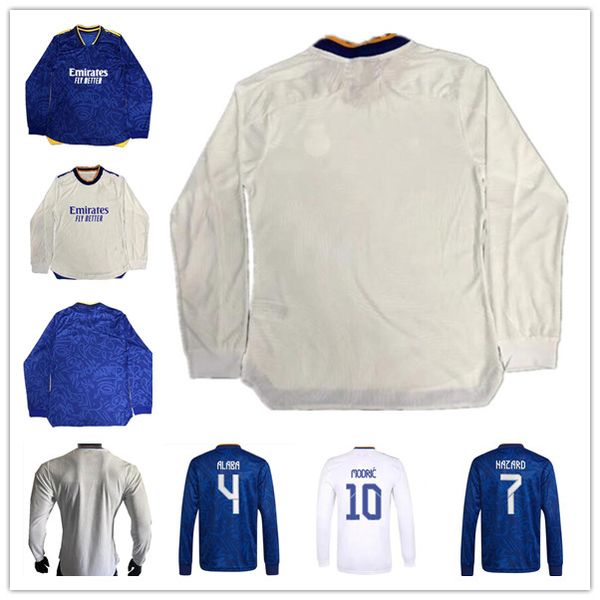 21 22 marcelo soccer jerseys player version alaba hazard camavinga asensio gk long sleeve football shirt kroos modric uniform, Black
21 22 marcelo soccer jerseys player version alaba hazard camavinga asensio gk long sleeve football shirt kroos modric uniform, Black