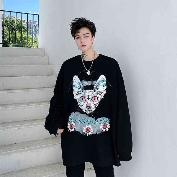 men's jackets men cartoon print long sleeve loose pullovers sweatshirt male women streetwear hip hop hoodie 6eso, Black;brown
men's jackets men cartoon print long sleeve loose pullovers sweatshirt male women streetwear hip hop hoodie 6eso, Black;brown