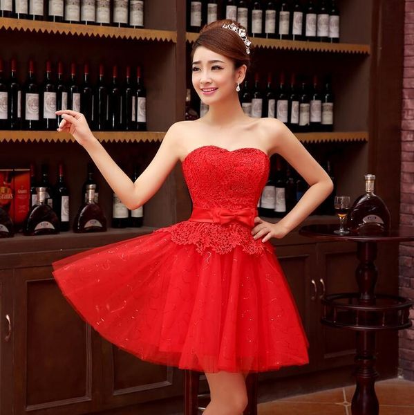 party dresses short evening with sashes bow elegant red a-line bride gown ball prom homecoming/graduation formal dress, White;black
party dresses short evening with sashes bow elegant red a-line bride gown ball prom homecoming/graduation formal dress, White;black