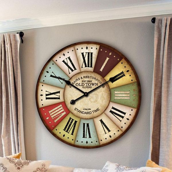 wall clocks nordic style retro quartz clock living room hanging decoration ornaments silent home decor roman number
wall clocks nordic style retro quartz clock living room hanging decoration ornaments silent home decor roman number