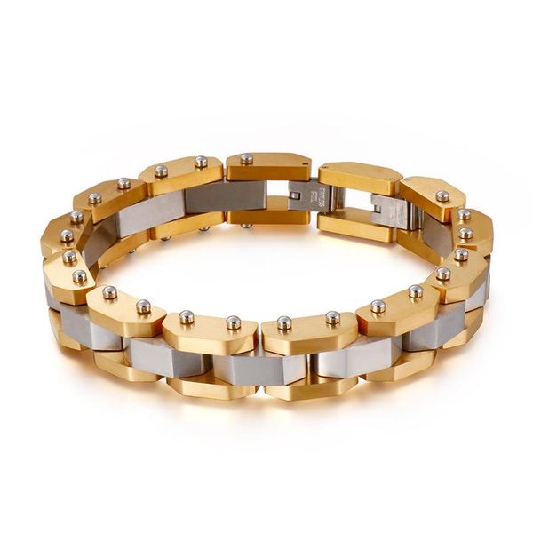charm bracelets vintage punk bracelet for men stainless steel fashion jewelry hippop street culture, Golden;silver
charm bracelets vintage punk bracelet for men stainless steel fashion jewelry hippop street culture, Golden;silver