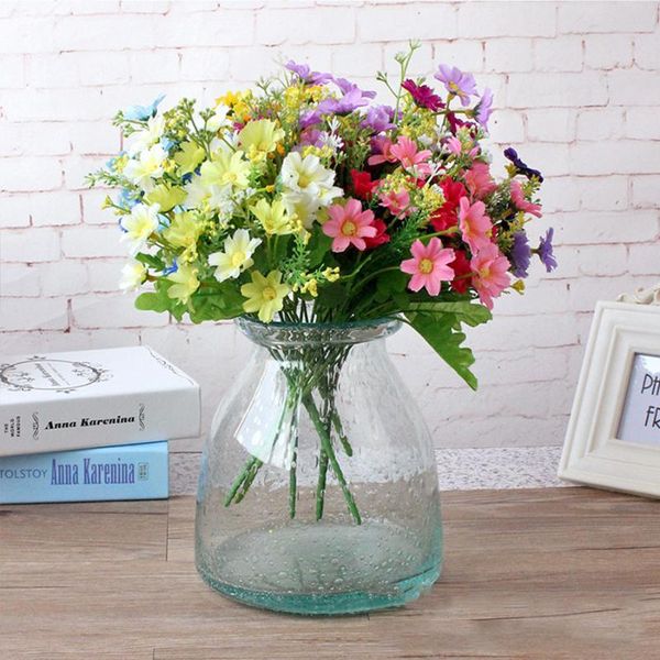 bunch of 28 head silk daisy artificial flowers for home office decoration indoor and outdoor decorative & wreaths
bunch of 28 head silk daisy artificial flowers for home office decoration indoor and outdoor decorative & wreaths