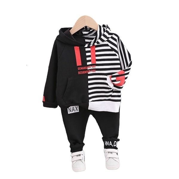 sets spring autumn children clothes boys striped hooded t shirt letter pants 2pcs/sets kids toddler cotton clothing baby tracksuits c0225, White
sets spring autumn children clothes boys striped hooded t shirt letter pants 2pcs/sets kids toddler cotton clothing baby tracksuits c0225, White