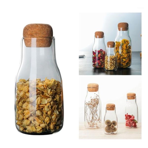 transparent glass storage tank sealed flower tea dried fruit grains container with cork (150ml) bottles & jars1
transparent glass storage tank sealed flower tea dried fruit grains container with cork (150ml) bottles & jars1