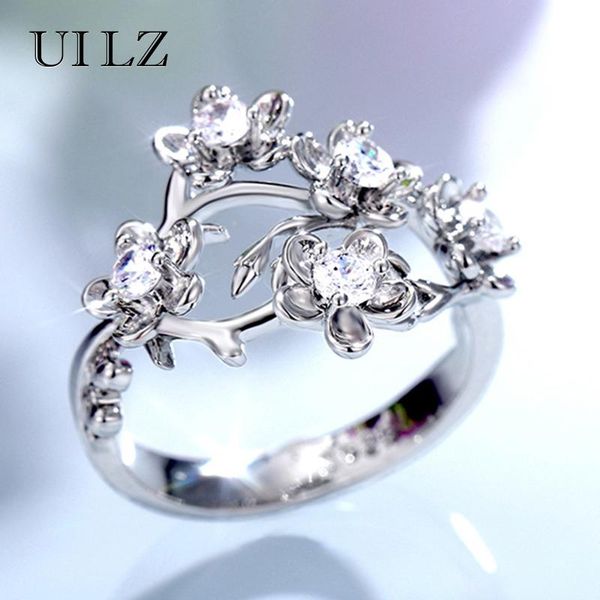 wedding rings uilz vintage flower for women inlaid crystal female anniversary party accessories exquisite gift statement jewelry ring, Slivery;golden
wedding rings uilz vintage flower for women inlaid crystal female anniversary party accessories exquisite gift statement jewelry ring, Slivery;golden