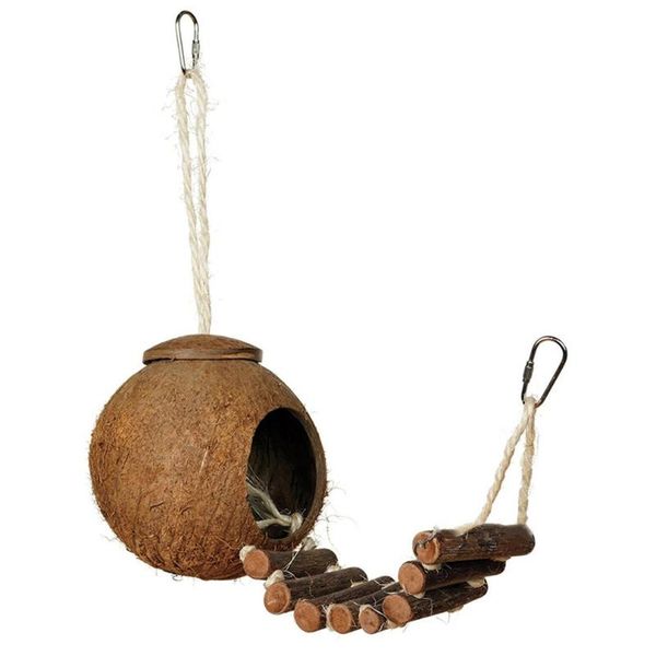 bird cages 2 patterns cute design natural coconut shell nesting house small size pet parakeets finches sparrows cage with ladder
bird cages 2 patterns cute design natural coconut shell nesting house small size pet parakeets finches sparrows cage with ladder