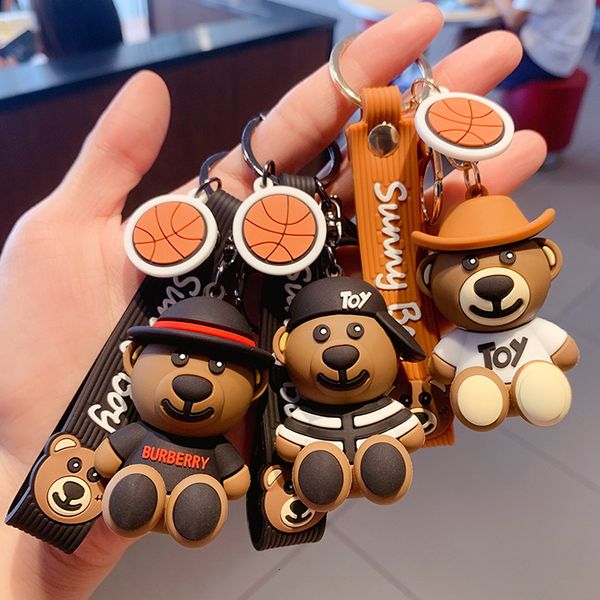 keyring keychain 2021 teddy bear doll key chain car pendant lovers net red creative small gift, Silver
keyring keychain 2021 teddy bear doll key chain car pendant lovers net red creative small gift, Silver