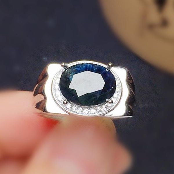 cluster rings men ring natural real black sapphire oval per jewelry 8*10mm 3.2ct gemstone 925 sterling silver fine x2091604, Golden;silver
cluster rings men ring natural real black sapphire oval per jewelry 8*10mm 3.2ct gemstone 925 sterling silver fine x2091604, Golden;silver