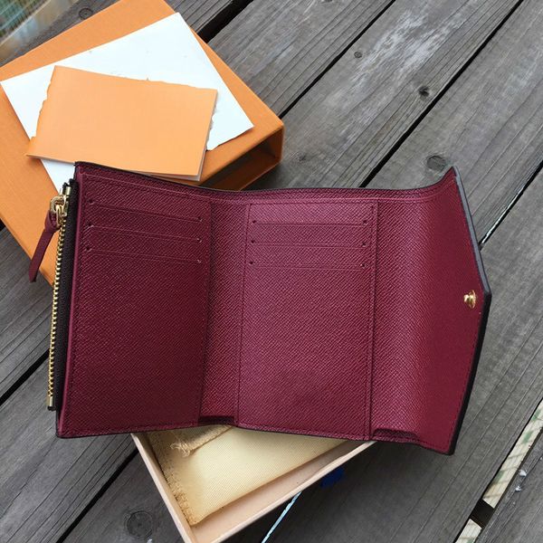 womens leather for women multi color short wallet card holder lady purse classic zipper pocket with box aspq, Red;black
womens leather for women multi color short wallet card holder lady purse classic zipper pocket with box aspq, Red;black