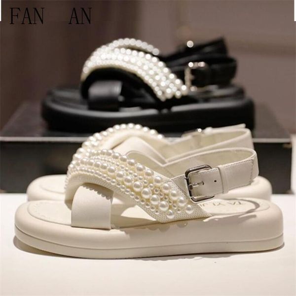sandals summer women fashion string bead open toe platform woman shoes leisure pu leather buckle non-slip flat, Black
sandals summer women fashion string bead open toe platform woman shoes leisure pu leather buckle non-slip flat, Black