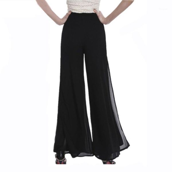 women's pants & capris women wide leg 4xl vintage high waist long trousers chiffon side split casual slim loose pant pantalones ladies, Black;white
women's pants & capris women wide leg 4xl vintage high waist long trousers chiffon side split casual slim loose pant pantalones ladies, Black;white