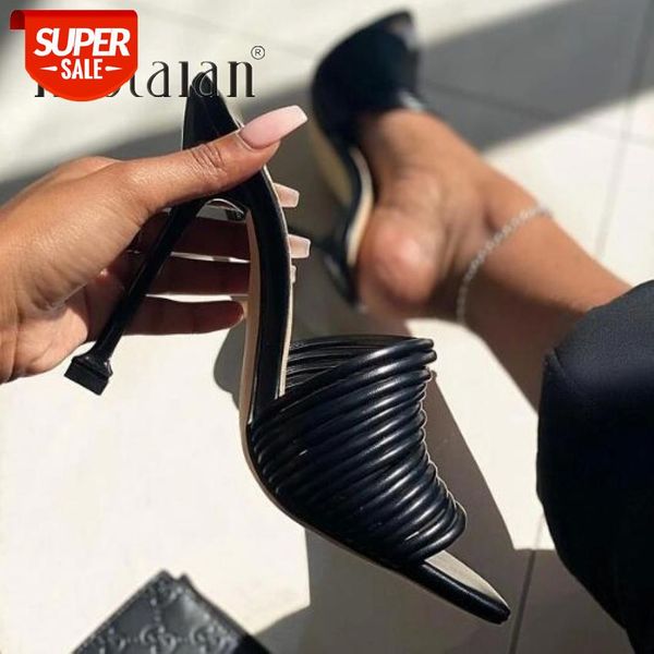 2021 Summer Women Sandals Square Toe Ladies Heel Mules Sexy Thin High Heels Sandals Slippers Female Fashion Woman Shoes .5CM #dP7O, Black
2021 Summer Women Sandals Square Toe Ladies Heel Mules Sexy Thin High Heels Sandals Slippers Female Fashion Woman Shoes .5CM #dP7O, Black