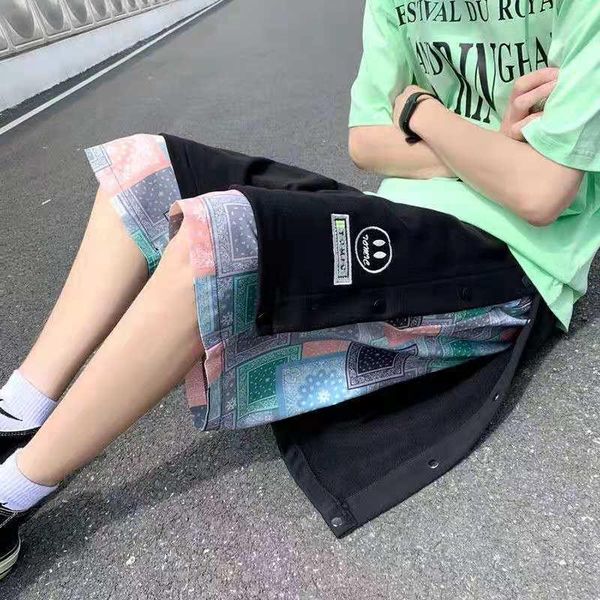 men's shorts summer knee thin sports quick-drying five-point pants loose casual beach, White;black
men's shorts summer knee thin sports quick-drying five-point pants loose casual beach, White;black