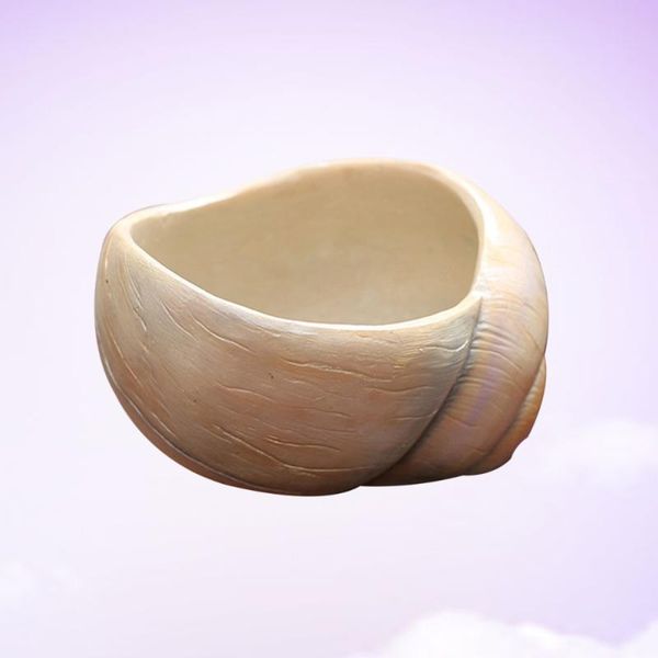 aquariums creative flower pot multi- resin shell snail shape home garden wedding decoration container ornaments organizers(grey)
aquariums creative flower pot multi- resin shell snail shape home garden wedding decoration container ornaments organizers(grey)