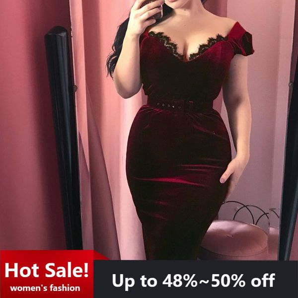 casual dresses black lace velvet elegant bodycon dress 2021 v-neck sleeveless split women's midi fall winter evening sashes, Black;gray
casual dresses black lace velvet elegant bodycon dress 2021 v-neck sleeveless split women's midi fall winter evening sashes, Black;gray