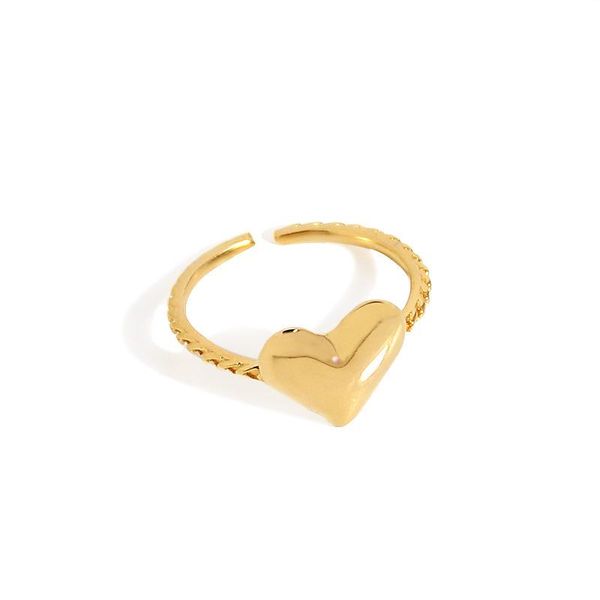 cluster rings real 925 sterling silver love heart ring women accessories gifts, gold color adjustable finger wedding female fine jewelry, Golden;silver
cluster rings real 925 sterling silver love heart ring women accessories gifts, gold color adjustable finger wedding female fine jewelry, Golden;silver