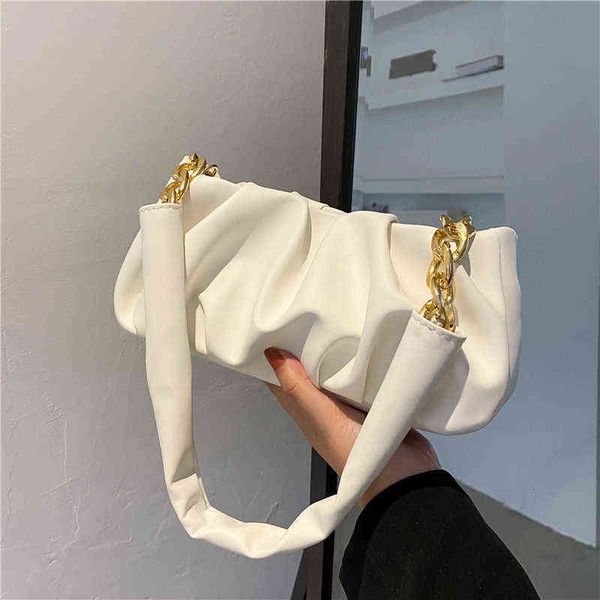 french niche advanced pleated underarm cloud bag women's 2021 fashion summer foreign style chain one shoulder
french niche advanced pleated underarm cloud bag women's 2021 fashion summer foreign style chain one shoulder