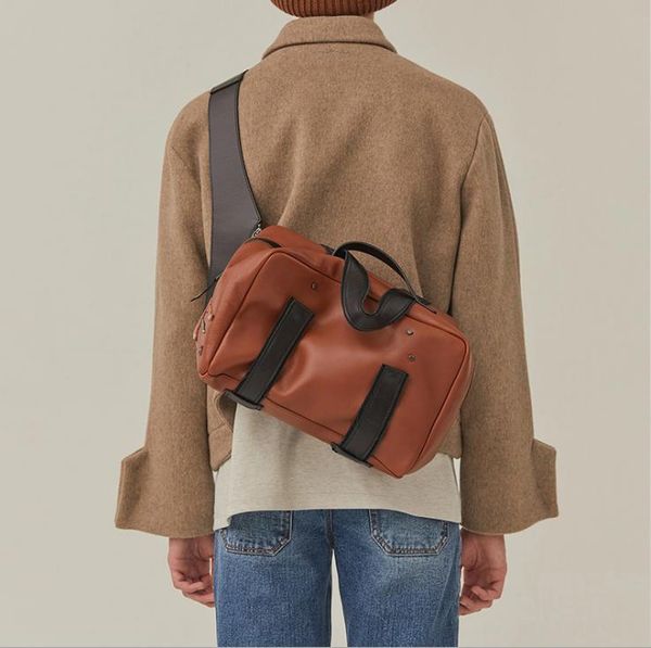 ader large square bag lovers trend matching pu leather bags detachable shoulder messenger men's and women's handbags
ader large square bag lovers trend matching pu leather bags detachable shoulder messenger men's and women's handbags
