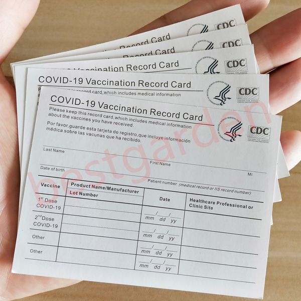 blank paper vaccination record card business cards files 4x3 inch, fill in the injection information yourself
blank paper vaccination record card business cards files 4x3 inch, fill in the injection information yourself