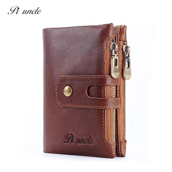 wallets vintage genuine leather men's short rfid double zipper designer coins money purse id cards holder women clutch bag soft, Red;black
wallets vintage genuine leather men's short rfid double zipper designer coins money purse id cards holder women clutch bag soft, Red;black