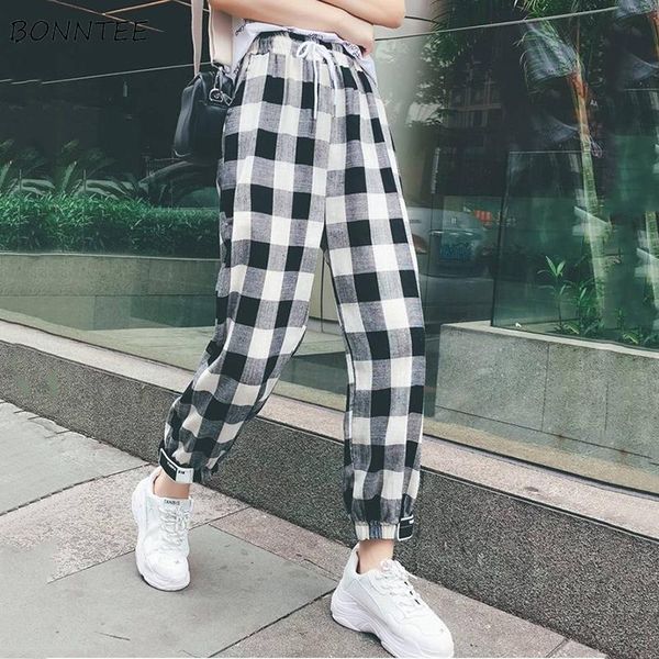 women's pants & capris women leisure ankle-length harem trousers elastic high waist pockets womens loose ulzzang all-match student plai, Black;white
women's pants & capris women leisure ankle-length harem trousers elastic high waist pockets womens loose ulzzang all-match student plai, Black;white
