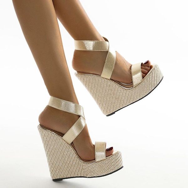sandals 2021super high peep toe gladiator wedges cover heel platform ladies fashion summer women shoes rt65, Black
sandals 2021super high peep toe gladiator wedges cover heel platform ladies fashion summer women shoes rt65, Black
