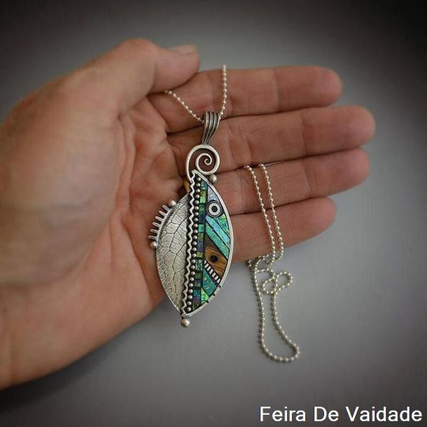 pendant necklaces fashion bohemian resin green leaf pendants necklace jewelry women ethnic vintage for female friend gift, Silver
pendant necklaces fashion bohemian resin green leaf pendants necklace jewelry women ethnic vintage for female friend gift, Silver