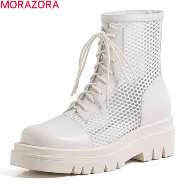 morazora arrival women boots fashion lace up comfortable ankle boots spring summer solid color casual shoes 210506, Black
morazora arrival women boots fashion lace up comfortable ankle boots spring summer solid color casual shoes 210506, Black