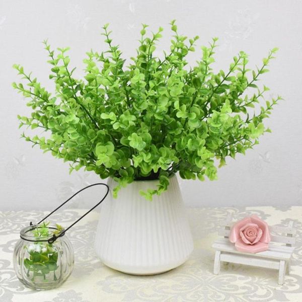 decorative flowers & wreaths artificial plants eucalyptus grass plastic ferns green leaves fake flower plant wedding home decoration table d
decorative flowers & wreaths artificial plants eucalyptus grass plastic ferns green leaves fake flower plant wedding home decoration table d
