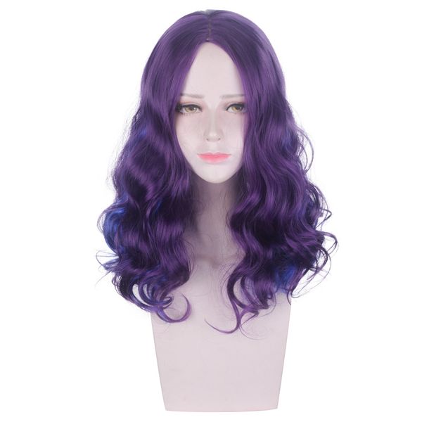 descendants 3 mal wig long curly synthetic hair fashion costume cosplay wigs for women + wig cap, Black
descendants 3 mal wig long curly synthetic hair fashion costume cosplay wigs for women + wig cap, Black