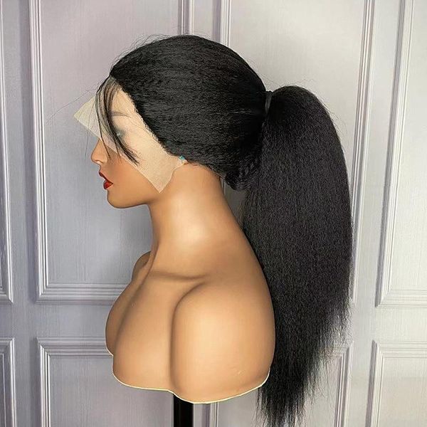 synthetic wigs daily use for black women kinky straight lace front wig 26 inch natural cosplay fiber
synthetic wigs daily use for black women kinky straight lace front wig 26 inch natural cosplay fiber