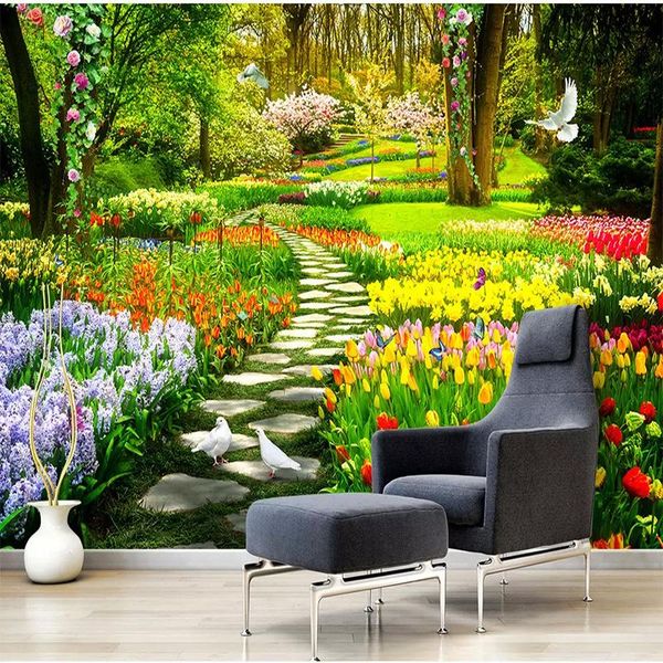 custom po wallpaper garden park small road 3d landscape wall painting bedroom living room large mural self-adhesive wallpapers
custom po wallpaper garden park small road 3d landscape wall painting bedroom living room large mural self-adhesive wallpapers