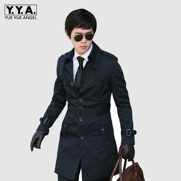 men business casual windbreaker single breasted slim office trench coat spring autumn streetwear khaki overcoat oversize men's coats, Tan;black
men business casual windbreaker single breasted slim office trench coat spring autumn streetwear khaki overcoat oversize men's coats, Tan;black