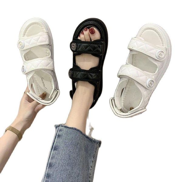 sandals 2021 spring and summer with thick soles, all-around , soft non-slip casual beach shoes for female stude, Black
sandals 2021 spring and summer with thick soles, all-around , soft non-slip casual beach shoes for female stude, Black