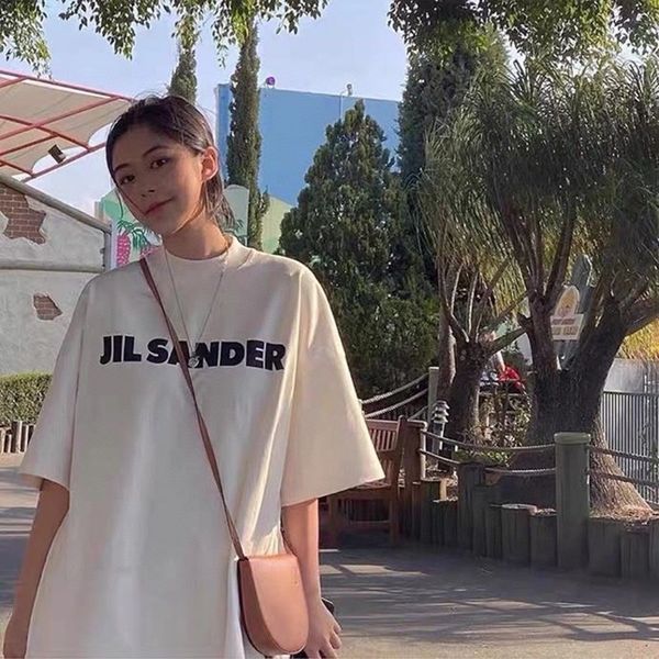 fashion designers spring summer new jil ser couple printed short sleeve tshirt high street simple fashion men and women clothes, White;black
fashion designers spring summer new jil ser couple printed short sleeve tshirt high street simple fashion men and women clothes, White;black