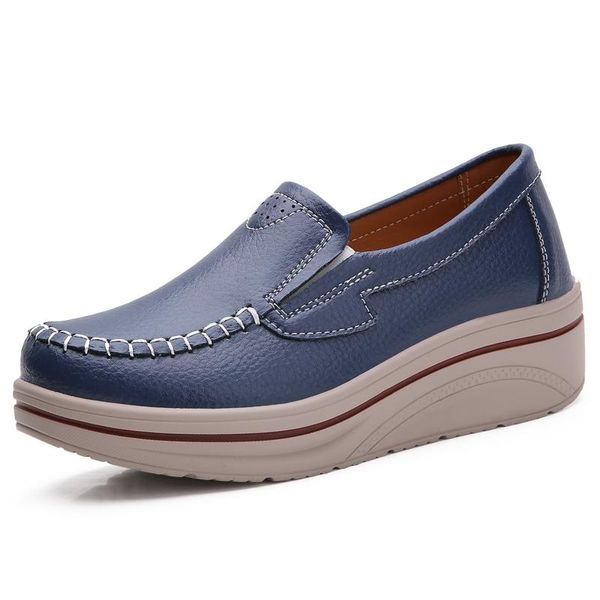 dress shoes 35-42 large size women's autumn rocking thick bottom single muffin female leather mother, Black
dress shoes 35-42 large size women's autumn rocking thick bottom single muffin female leather mother, Black