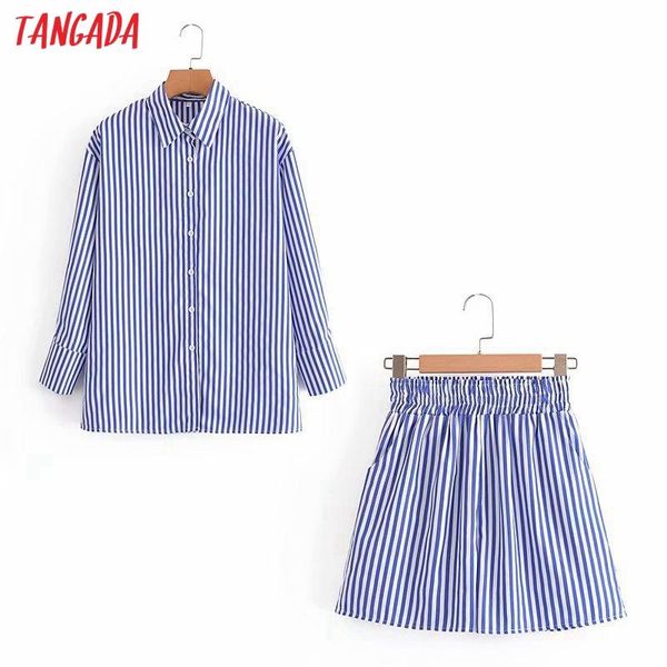 women's tracksuits tangada 2021 women tracksuit sets oversized striped blouse and shorts 2 pieces 5d69, Gray
women's tracksuits tangada 2021 women tracksuit sets oversized striped blouse and shorts 2 pieces 5d69, Gray