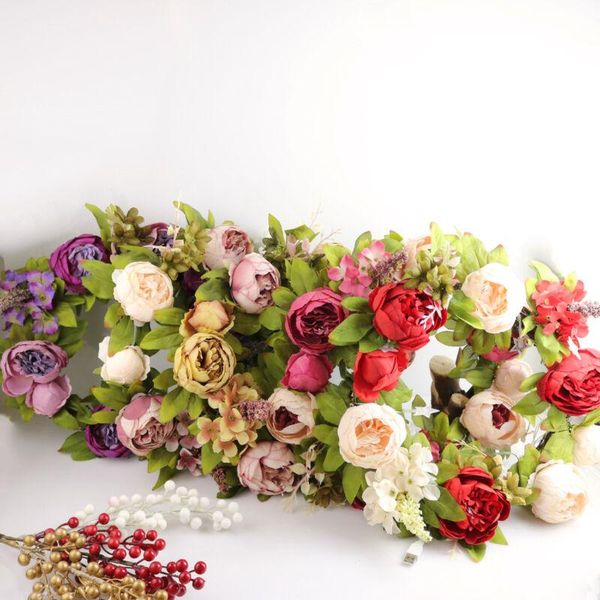 decorative flowers & wreaths fashion artificial simulation rose peony flower wreath door window wall hanging decor au
decorative flowers & wreaths fashion artificial simulation rose peony flower wreath door window wall hanging decor au