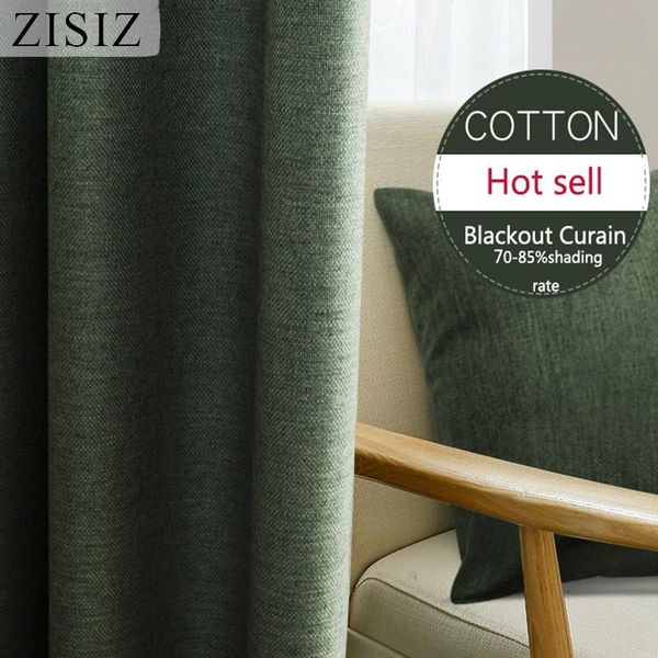 curtain & drapes zisiz modern faux linen blackout curtains for living room bedroom solid color thermal insulated window blinds
curtain & drapes zisiz modern faux linen blackout curtains for living room bedroom solid color thermal insulated window blinds