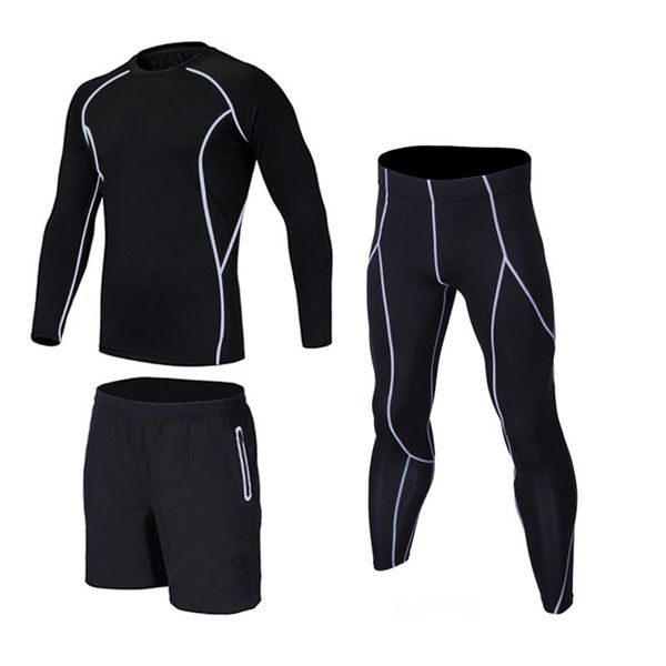 running sets 2021 sports suit men long sleeve underwear quick dry basketball football gym jogging compression fitness, Black;blue
running sets 2021 sports suit men long sleeve underwear quick dry basketball football gym jogging compression fitness, Black;blue