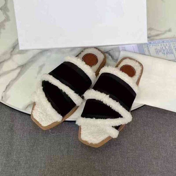 woody retro 2022designer slippers women flat muller plush sandals winter indoor warm wool shoes leather fur slipper woman slide rubber, Black
woody retro 2022designer slippers women flat muller plush sandals winter indoor warm wool shoes leather fur slipper woman slide rubber, Black