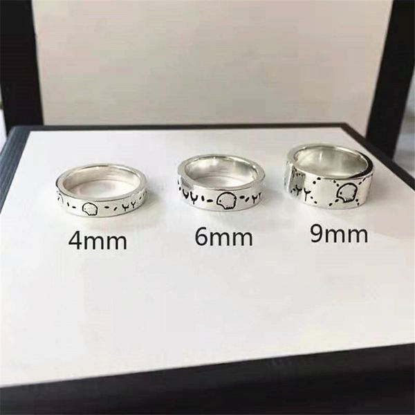 designer ring for man women rings fashion ghost jewelry sliver colorbrands, Silver
designer ring for man women rings fashion ghost jewelry sliver colorbrands, Silver