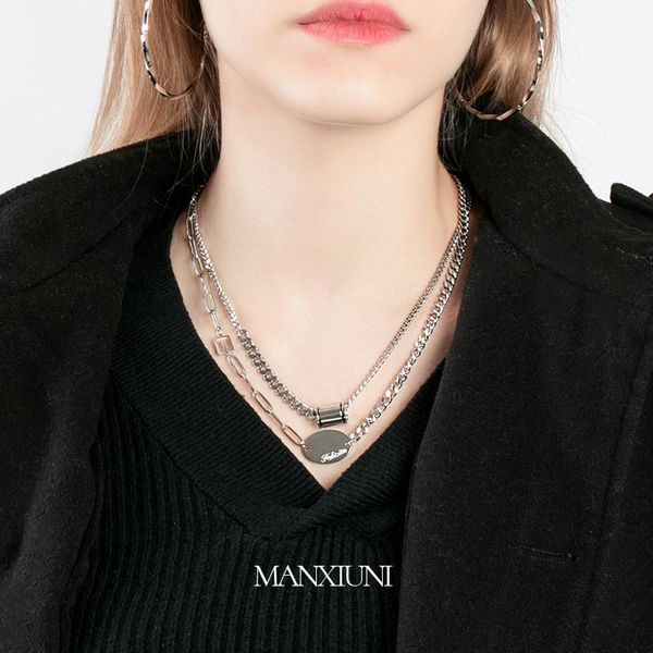 bohemian multilayer necklaces for women men gold words smile portrait chokers necklace trendy jewelry gifts chains, Silver
bohemian multilayer necklaces for women men gold words smile portrait chokers necklace trendy jewelry gifts chains, Silver