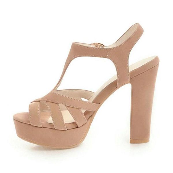 sandals coolcept summer women open toe solid color square high heels shoes platform leisure outdoor size 32-43 i1va, Black
sandals coolcept summer women open toe solid color square high heels shoes platform leisure outdoor size 32-43 i1va, Black