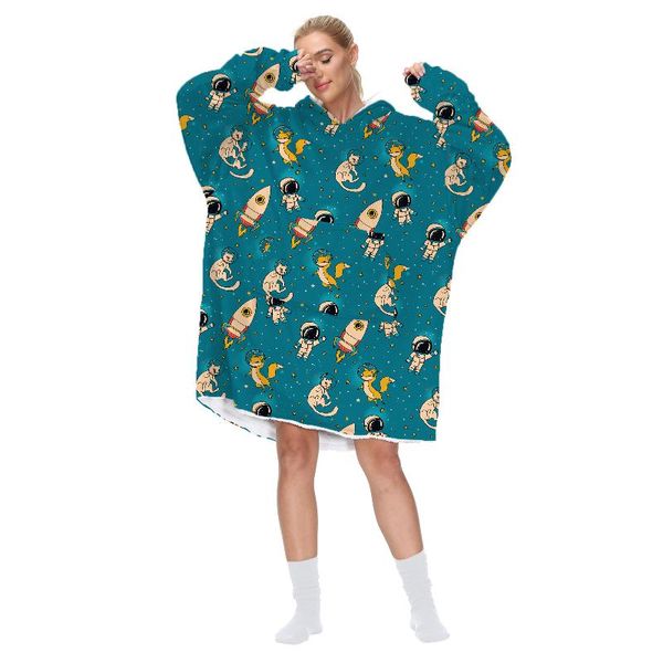 women's hoodies & sweatshirts winter blanket oversized giant fashion women hoody plaid with sleeve print warm hooded pocket adult, Black
women's hoodies & sweatshirts winter blanket oversized giant fashion women hoody plaid with sleeve print warm hooded pocket adult, Black