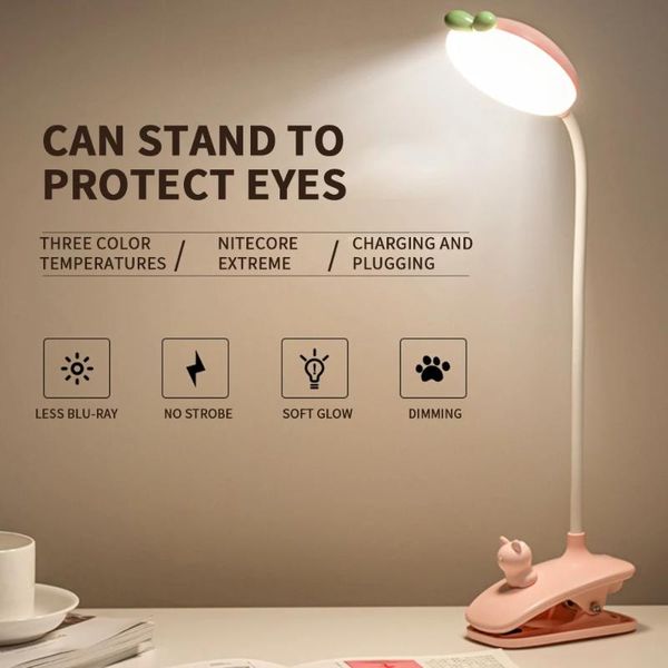 table lamps led small lamp eye protection student dormitory bedroom bedside clip reading learning desk light children gifts
table lamps led small lamp eye protection student dormitory bedroom bedside clip reading learning desk light children gifts