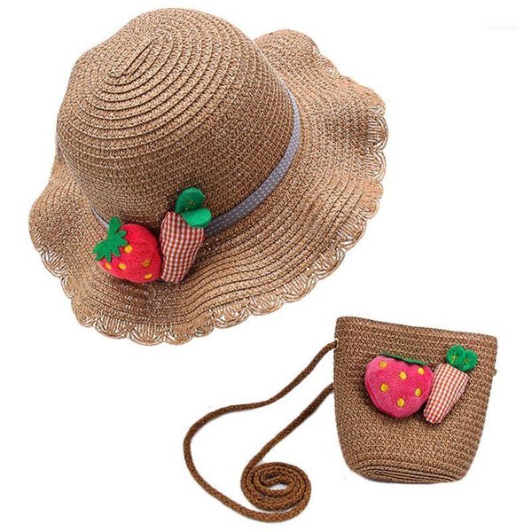 kids summer straw sun hat with handbag cartoon pompom vacation beach cap caps & hats1, Yellow
kids summer straw sun hat with handbag cartoon pompom vacation beach cap caps & hats1, Yellow