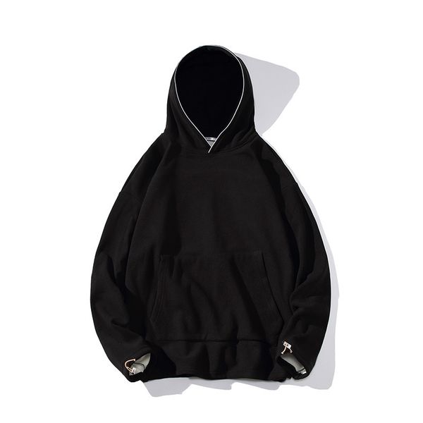 2021Autumn and winter 2021 New Youth Plush hooded casual sweater men's non iron loose large solid color top, Gray
2021Autumn and winter 2021 New Youth Plush hooded casual sweater men's non iron loose large solid color top, Gray